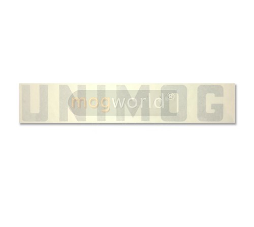 Unimog aufkleber schriftzug - aufkleber,