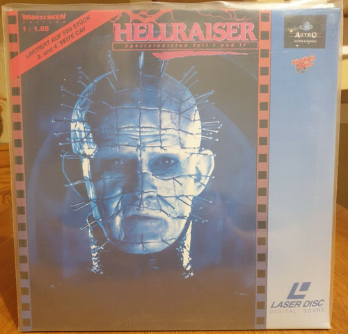 Laserdisc hellraiser ii - hellraiser,