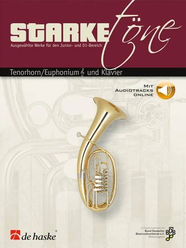 Starke toene tenor horn - toene,, tenor-horn
