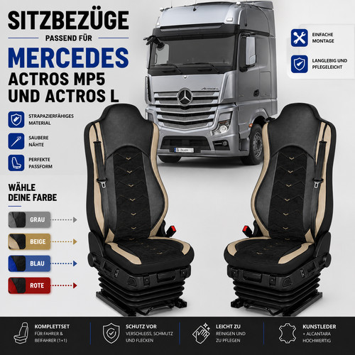 Lkw sitzbezug sitzbezüge - 2x,
