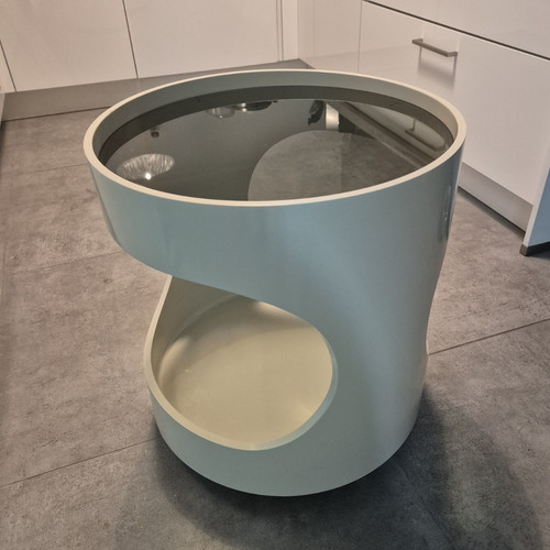 Luna möbel couchtisch - couchtisch, rund