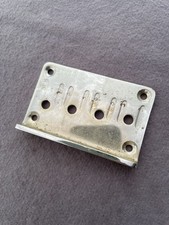 Vintage bass bridge base plate