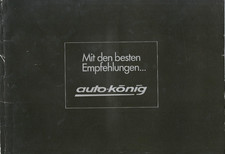 Autoprospekt Presse Mappe