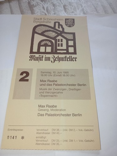 Max raabe palast - max, orchester