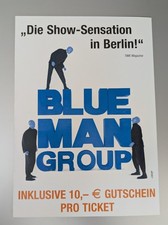 Blue Man Group Flyer Die