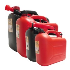 Benzinkanister 10L 20L Diesel Kraftstoffkanister UN Reserve rot schwarz