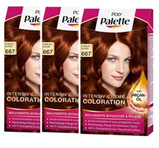 (7,65€/Einheit) Poly Palette Intensiv Creme 667 dunkles Kupfer stufe 3