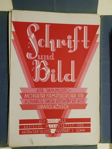 Schrift und bild sammlung - schrift,