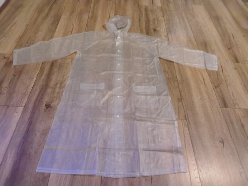 Pvc regenmantel - pvc, xl