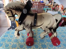 Großes  Pferd auf Rollen , Geveco, DDR, bespielt
