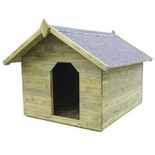 XXXL Hundehütte Holz