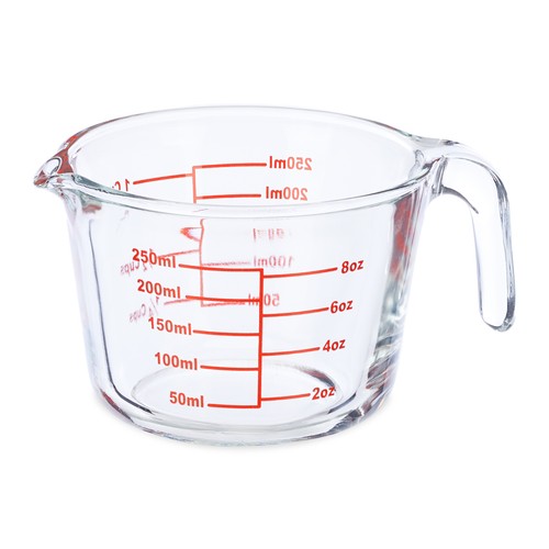 Messbecher glas