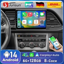 128GB Android 14 CarPlay DAB+ Für Seat Leon 3 5F1 5F5 2012-2020 Autoradio BT GPS