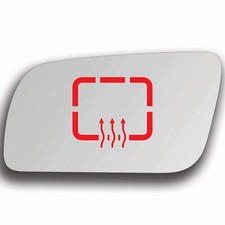 Spiegelglas Links Beheizbar