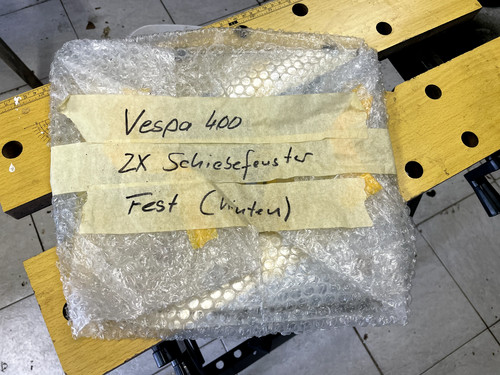 Vespa 400 acma seitenfenster - acma,,