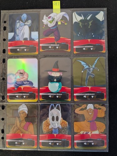 Dragonball dbz lamincards 27 - dragonball, z