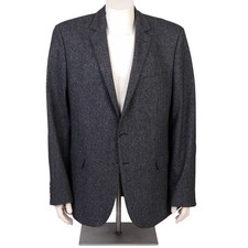 Daniel Hechter Sakko Jacket Herren Gr 56 grau anthrazit  