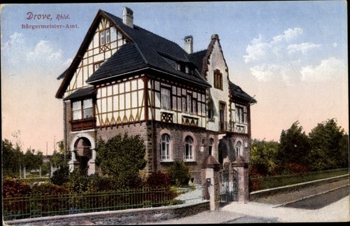 Postcard drove kreuzau the - drove,