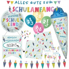 SCHULANFANG Geschirr Deko