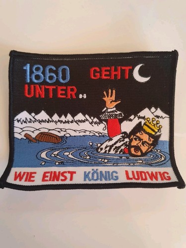 Aufnäher 1860 geht - , unter