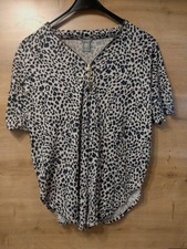 Lindex Tshirt Leomuster Gr L 