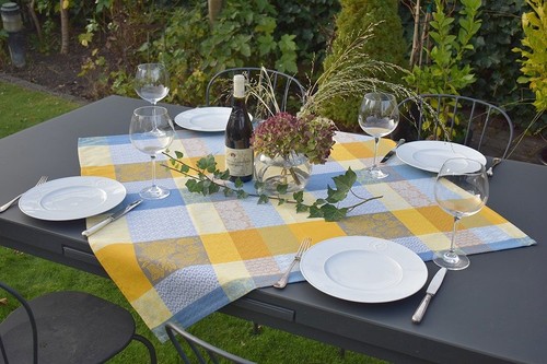 Tischdecke jacquard baumwolle - tischdecke,