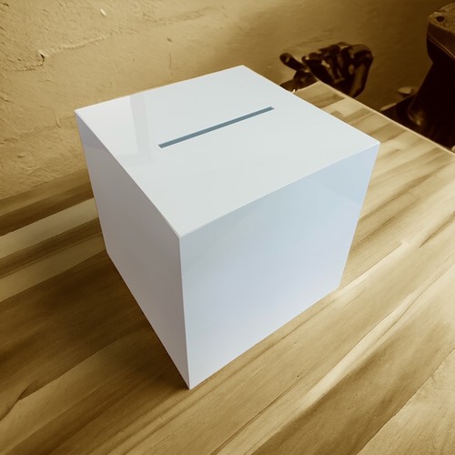 Losbox spendenbox geldbox - losbox,