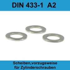 DIN 433 M6,4 Unterlegscheiben