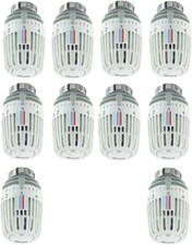 10x Heimeier Thermostat Kopf K