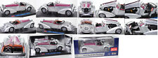 Sun Star 2402 Horch 855 Special-Roadster silbergraumet./bordeauxviolett 1:18