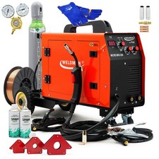 SET Weldman™ MIG/MAG Inverter Schweißgerät 200Amp Schweißmaschine 3in1 FLUX MMA