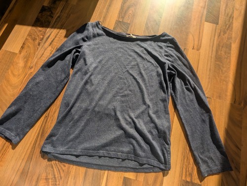 Dunkelblaues langarmshirt - dunkelblaues,
