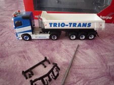 Herpa  308533  Volvo FH Rundmulden Kipper  Sattelzug   Trio Trans  1:87 in OVP