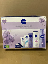 Nivea Geschenkset luxuriös 6-teilig, Duschcreme, Hand-Nagel-Creme, Nachtcreme
