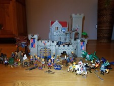 Löwenritterburg 6000 sehr viel Zubehör 6006 + 5484 + 6003 + 6160 +6628 Playmobil