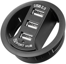 USB 2.0 Einbau Hub 3port für