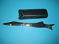 Taschen- Klappmesser in Fischform George Wostenholm & Sons Sheffield mit Tasche