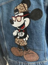 JEANSJACKE | HANDBEMALT  |