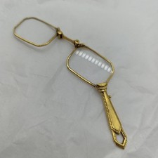Lorgnette / Monokel | Jugendstil Sehhilfe , 20 signiert | Antik - 20 Gramm 