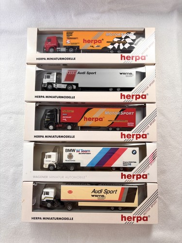 Herpa wagener lkw konvolut - herpa, bmw