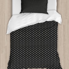 Art Deco Bettwäsche Set Minimalist Gepunktet Muster