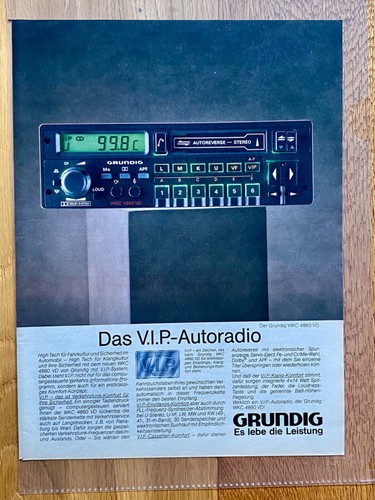 Grundig autoradio wkc - v.i.p.,
