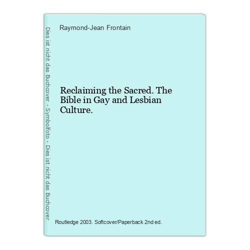 Reclaiming the sacred - the,