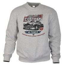 Auto Sweatshirt Oldtimer USA