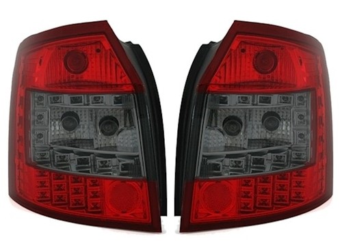 Led rückleuchten set rot - set,