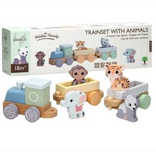 Holz Tier Zug Set Kleinkind