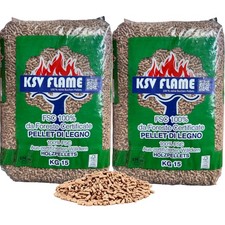 30kg KSV FLAME Buchen Pellets
