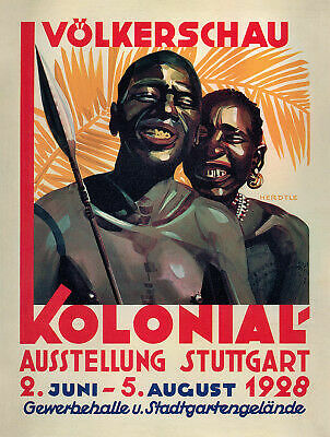 Völkerschau kolonial - völkerschau,