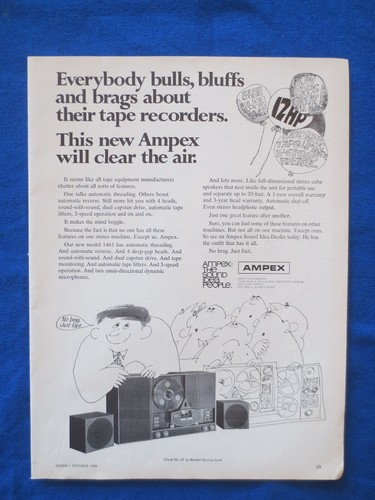 Ampex 1461 reel - to,