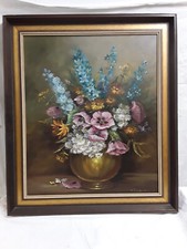 Ölgemälde Blumenstillleben